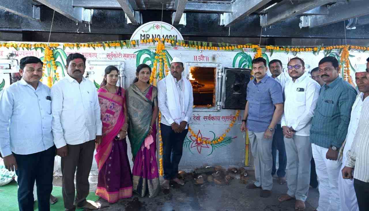 पूर्णा सहकारी साखर कारखान्यात ४६ व्या बॉयलर अग्निप्रदीपन सोहळ्याचा उत्साहात शुभारंभ